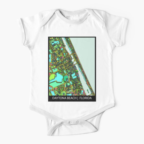 Daytona Beach, FL Short Sleeve Baby One-Piece