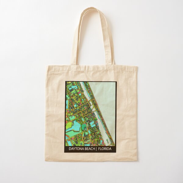 Daytona Beach, FL Cotton Tote Bag