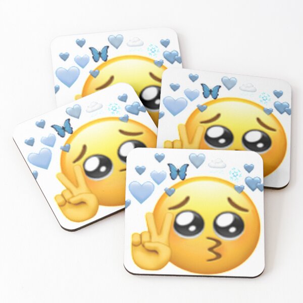 Item preview, pleading face custom emoji designed and sold by SAVAGEwav.