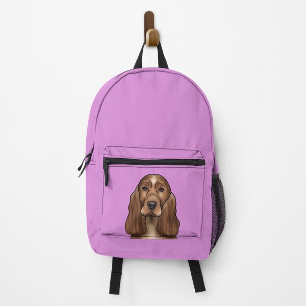 Item preview, Cocker Spaniel Dog Portrait - Pink designed and sold by JadeMadeThis.