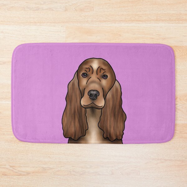Item preview, Cocker Spaniel Dog Portrait - Pink designed and sold by JadeMadeThis.