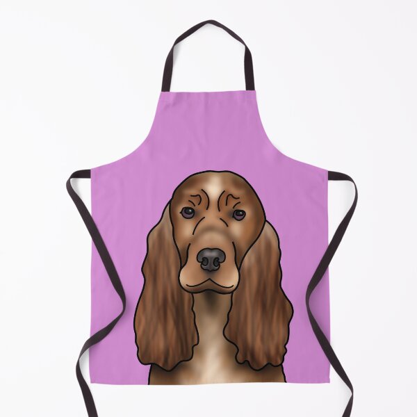 Item preview, Cocker Spaniel Dog Portrait - Pink designed and sold by JadeMadeThis.