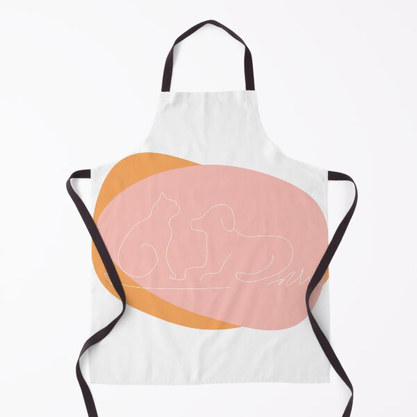 Item preview, Minimal Dog and Cat Line Drawing - Pet Love Designed by Design by Cheyney designed and sold by designbycheyney.