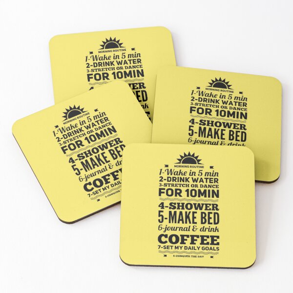 Item preview, How to start a day designed and sold by Maadio.