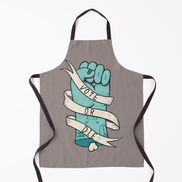 Item preview, Vote or Die - (3 Colors Available) Fist of Power - Blue Pantone Ash | End Racism | Vote Him Out Save America | Stay Together | Together we can stand |Speak Up | Volunteer | Pop Surrealism Lowbrow Art designed and sold by Any Color Designs.