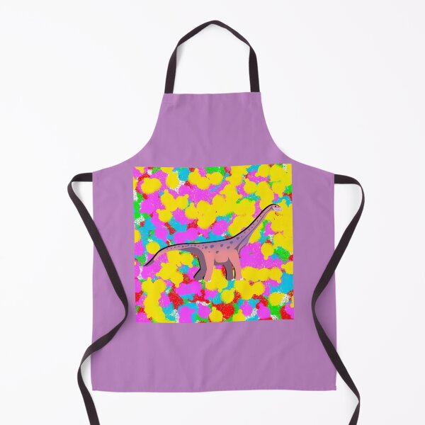 Item preview, Diplodocus Pop Colour/Color Tie Dye Background Funky designed and sold by IBMClothing.