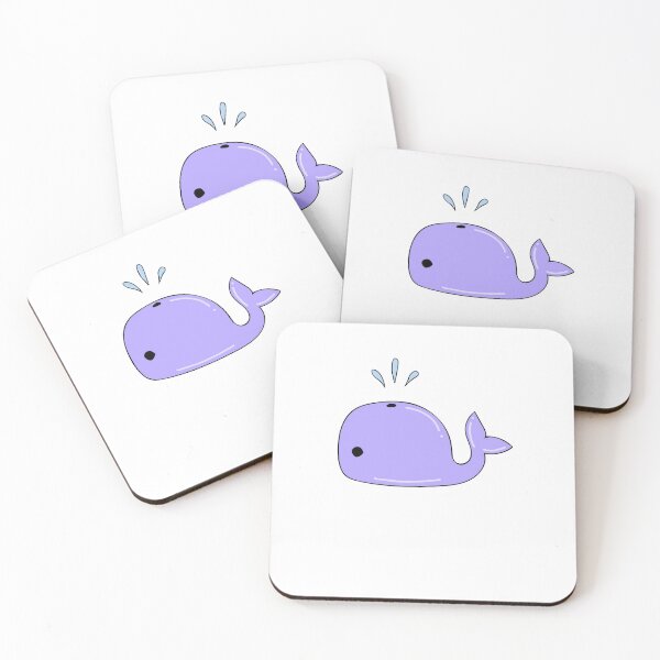 Item preview, Cute purple whale designed and sold by Christiana Nicole.