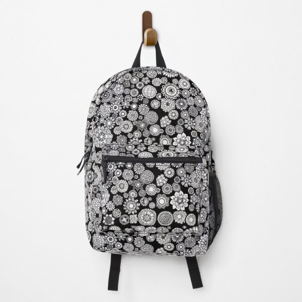 Item preview, World Flowers Black & White Zentangle designed and sold by DesignPMG.