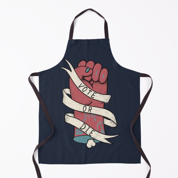 Item preview, Vote or Die - (3 Colors Available) Fist of Power - Red Pantone Navy Blazer | End Racism | Vote Him Out Save America | Together we can stand |Speak Up | Pop Surrealism Lowbrow Art designed and sold by Any Color Designs.