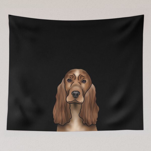 Item preview, Cocker Spaniel Dog Portrait - Black designed and sold by JadeMadeThis.