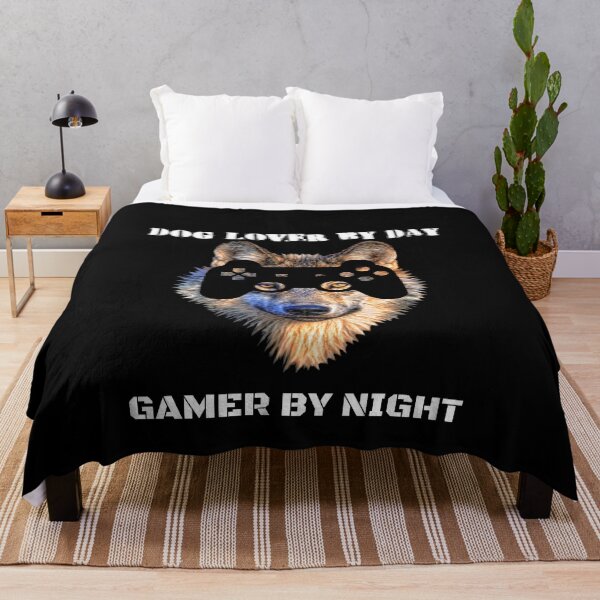 Item preview, DOG LOVER BY DAY GAMER BY NIGHT designed and sold by enigma3a.