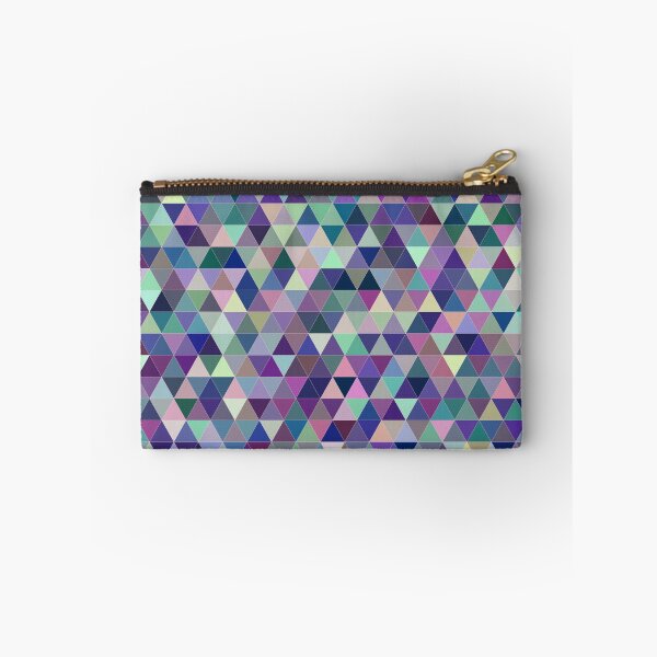 Item preview, Colorful triangles abstract geometric pattern designed and sold by likebakerdo.