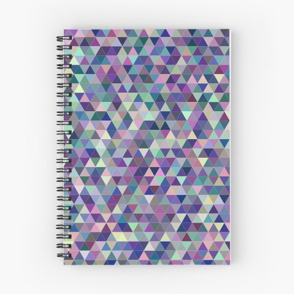 Item preview, Colorful triangles abstract geometric pattern designed and sold by likebakerdo.