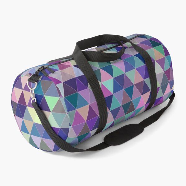 Item preview, Colorful triangles abstract geometric pattern designed and sold by likebakerdo.