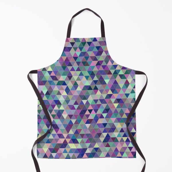Item preview, Colorful triangles abstract geometric pattern designed and sold by likebakerdo.