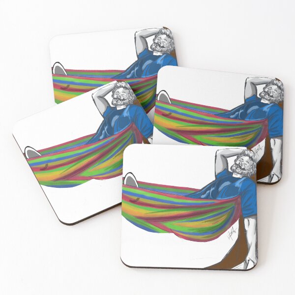 Item preview, Man taking a nap on a hammock designed and sold by acsalva.