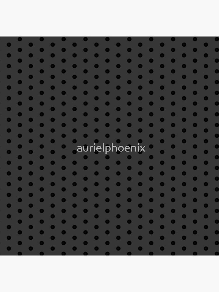 Dark Grey Black Rockabilly Pattern by aurielphoenix