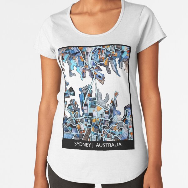 Sydney, AUS Premium Scoop T-Shirt