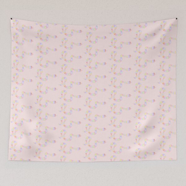 Item preview, Candy Land Snake Pastel Doodle Illustration designed and sold by maggie-jm.