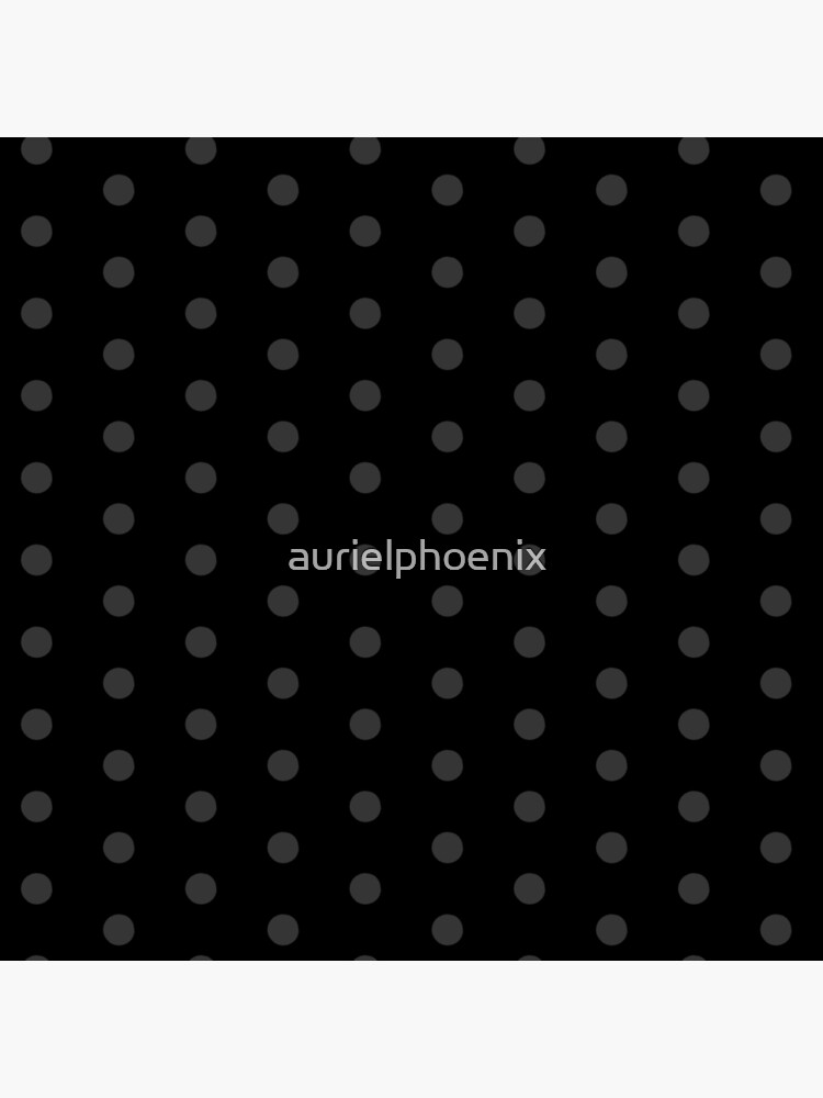 Dark Grey Black Rockabilly Pattern by aurielphoenix
