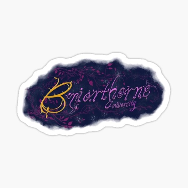 Briarthorne University Banner Sticker