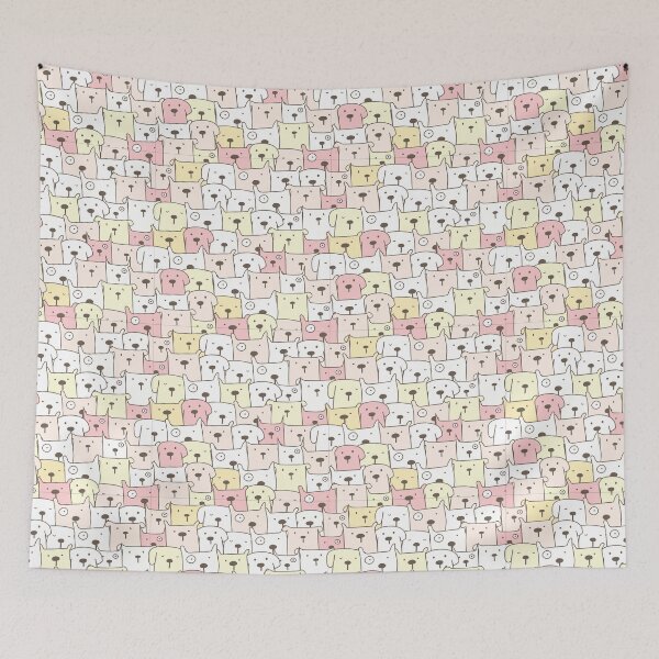 Item preview, Dog pattern Seamless 5 designed and sold by Beyond Words.