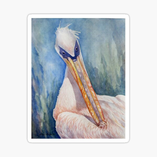 Punky Pelican Sticker