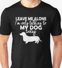 Camiseta unisex Dachshund camisetas