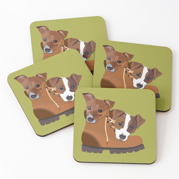 Item preview, Jack Russell Terriers in Boots designed and sold by Dead-Famous.