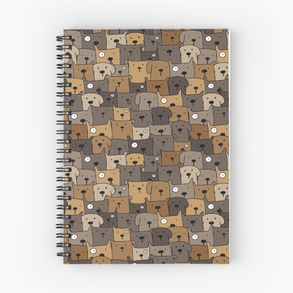 Item preview, Brown dog pattern designed and sold by Beyond Words.