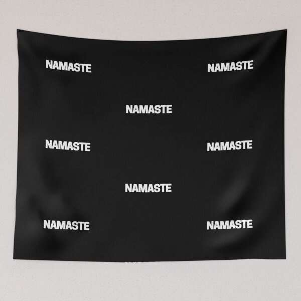 Item preview, NAMASTE - Black and White designed and sold by EnlightParis.