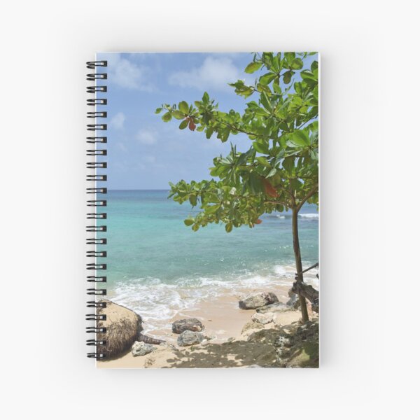 Playa preciosa Cuaderno de espiral