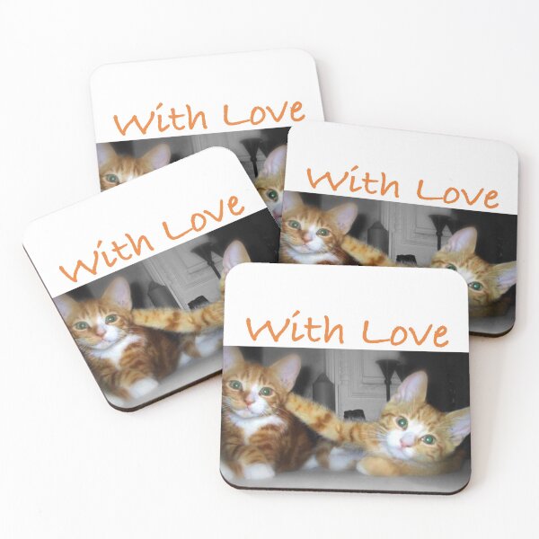 Item preview, Kitten love, with love,  designed and sold by GingerCatCo.
