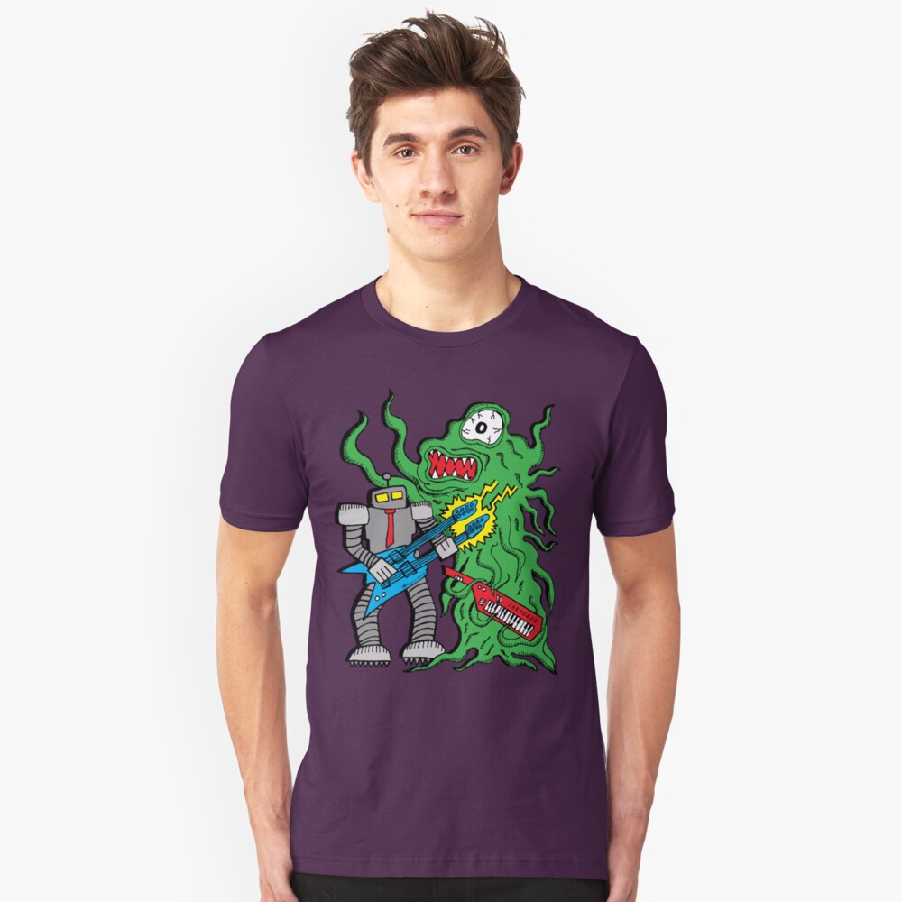Robot Monster Power Jam Slim Fit T-Shirt