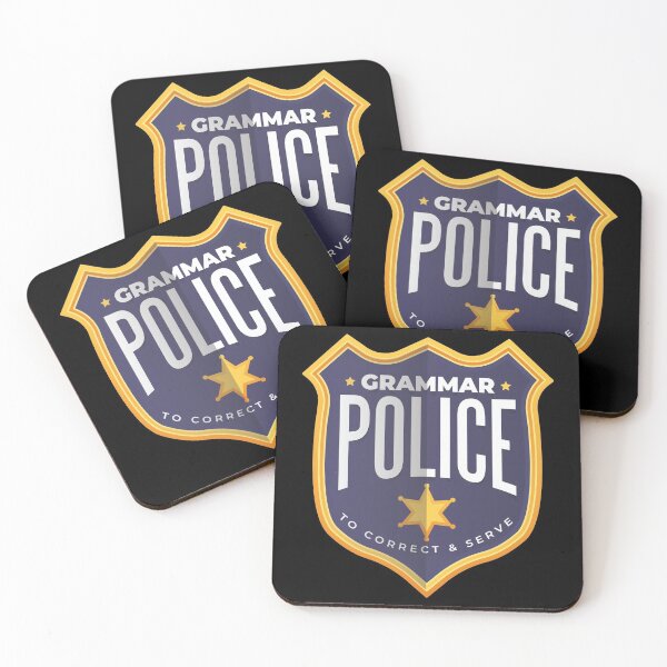 Item preview, Grammar Police designed and sold by DavinciStore21.