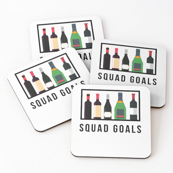 Item preview, Squad Goals - Wine designed and sold by hotpandatees.