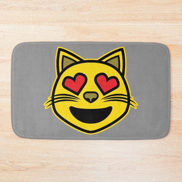 Item preview, Heart Eyes Smiling Cat Face Funny Feline Lover Novelty product designed and sold by nikkidawn74.