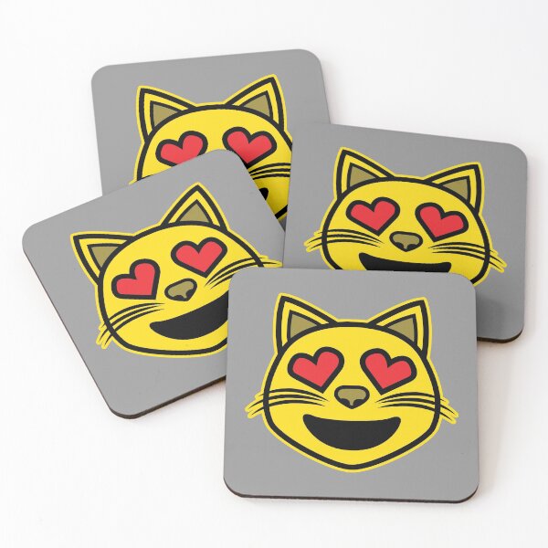 Item preview, Heart Eyes Smiling Cat Face Funny Feline Lover Novelty product designed and sold by nikkidawn74.