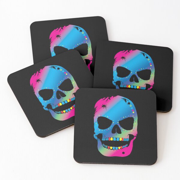 Item preview, Lime and Blueberry Mexican Skull - S7 designed and sold by QuarterMoon.