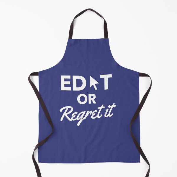 Item preview, Edit or Regret it Design designed and sold by The Editor's Soft-Wear.