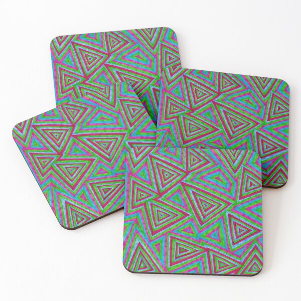 Item preview, Colorful Triangles designed and sold by elenamo101.