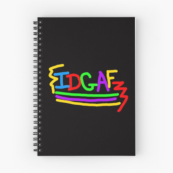 Item preview, IDGAF designed and sold by SquirlyOPunker.