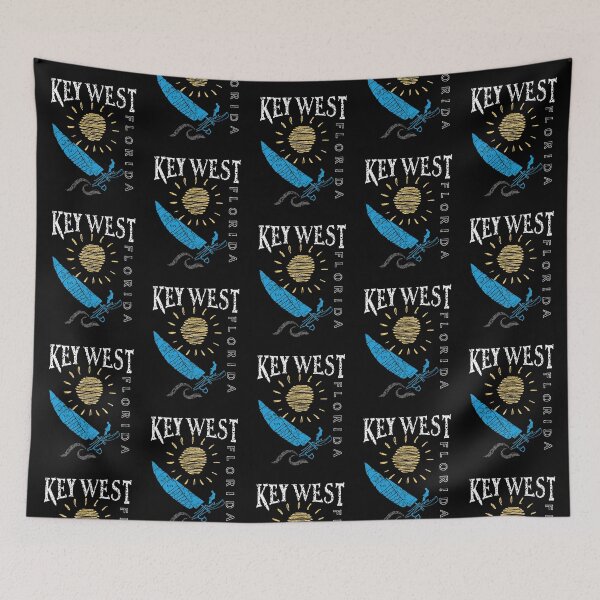 Item preview, Key West Florida Sailing Catamaran Sailboat Beam Reach Blue FL, Beach designed and sold by ArtByBollwitt.