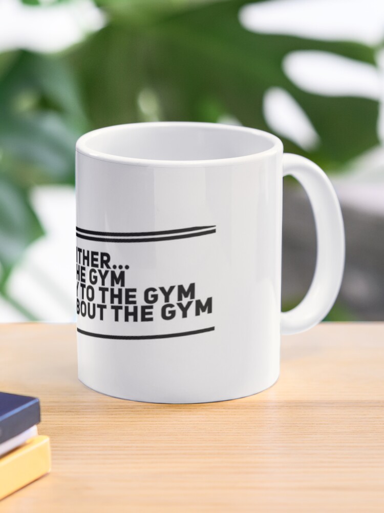 Personalised Gym Life Mug