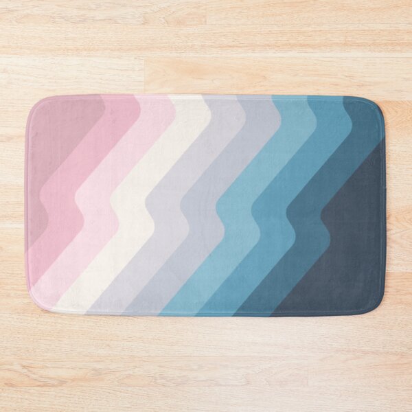 Item preview, Stripe Wavy Corners Simple Blue to Pink Gradient designed and sold by carwalker13.