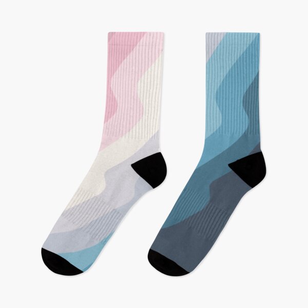 Item preview, Stripe Wavy Corners Simple Blue to Pink Gradient designed and sold by carwalker13.