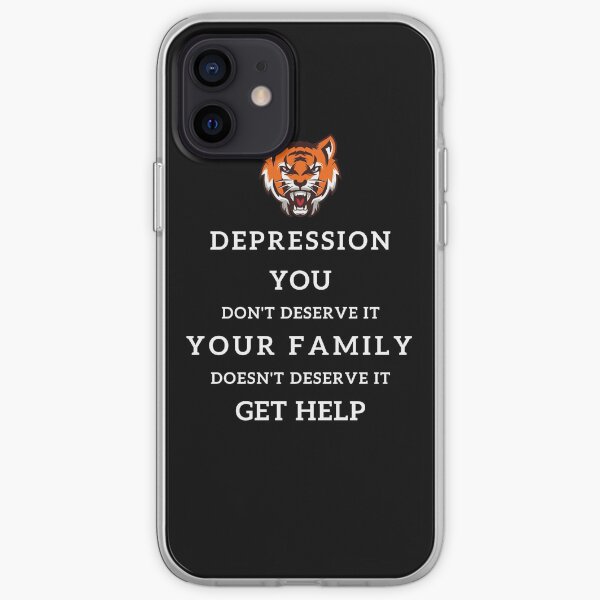 Depression - Get Help iPhone Soft Case