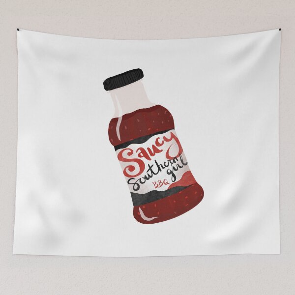 Item preview, Saucy Southern Girl on white designed and sold by Katie O'Shaughnessy.