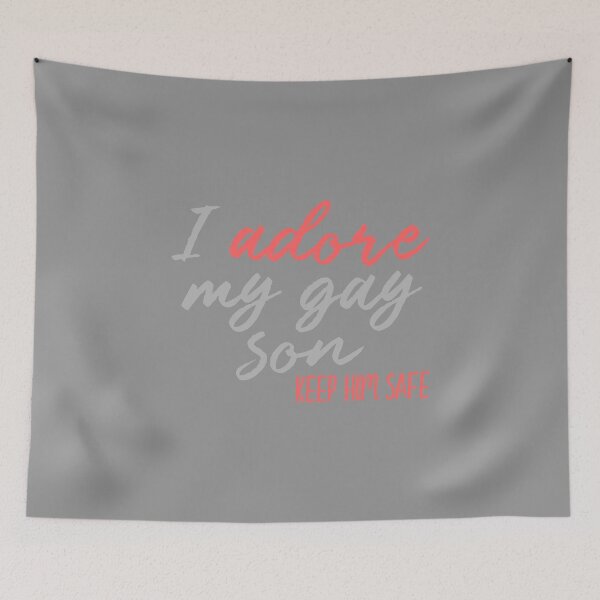 Item preview, I Adore My Gay Son Keep Him Safe Pride Novelty product designed and sold by nikkidawn74.