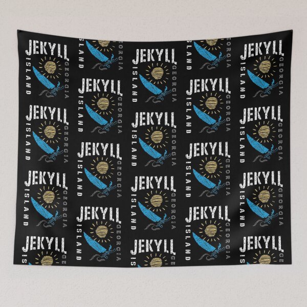 Item preview, Jekyll Island Georgia Sailing Catamaran Sailboat Beam Reach GA Blue designed and sold by ArtByBollwitt.